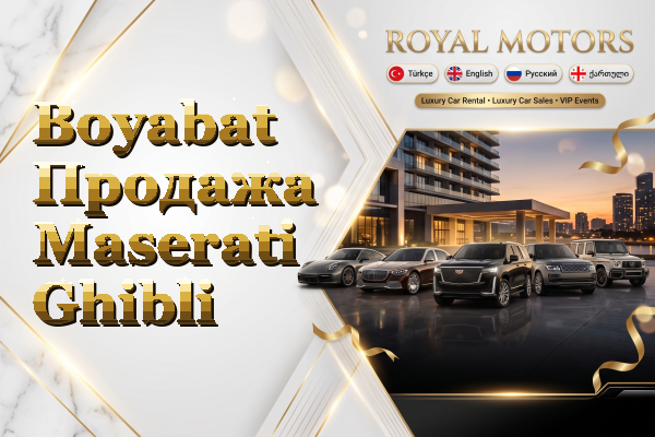 Boyabat Продажа Maserati Ghibli