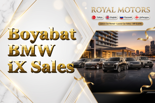 Boyabat BMW iX Sales