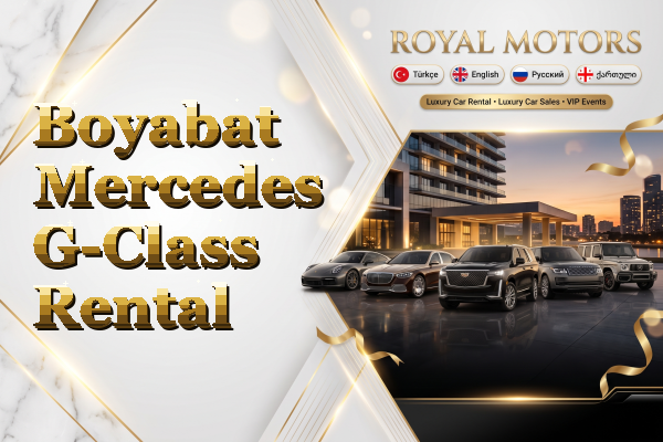 Boyabat Mercedes G-Class Rental