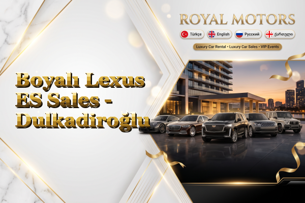 Boyalı Lexus ES Sales - Dulkadiroğlu