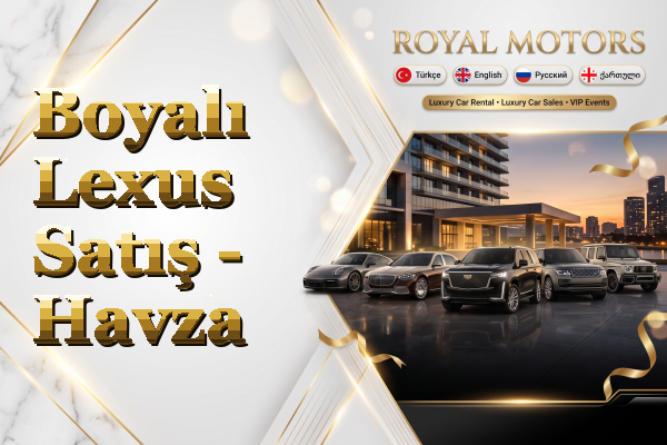 Boyalı Lexus Satış - Havza