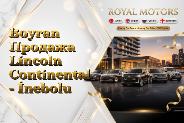 Boyran Продажа Lincoln Continental - İnebolu