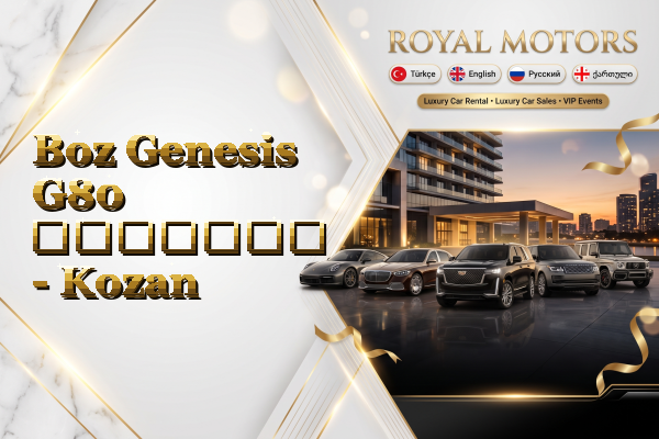 Boz Genesis G80 გაყიდვა - Kozan