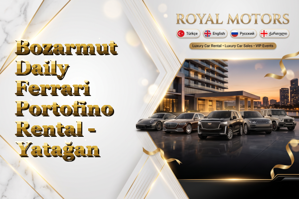 Bozarmut Daily Ferrari Portofino Rental - Yatağan
