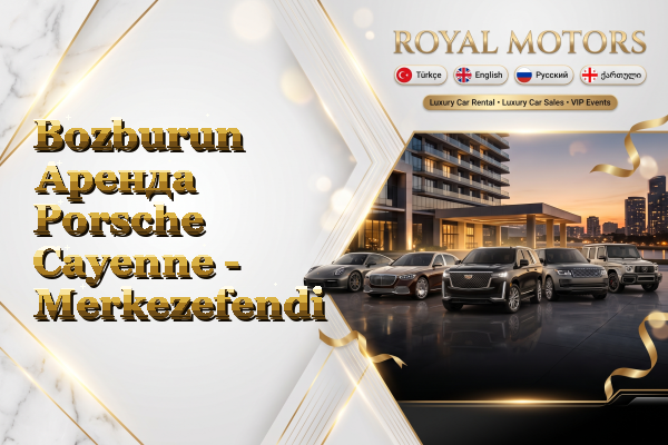 Bozburun Аренда Porsche Cayenne - Merkezefendi