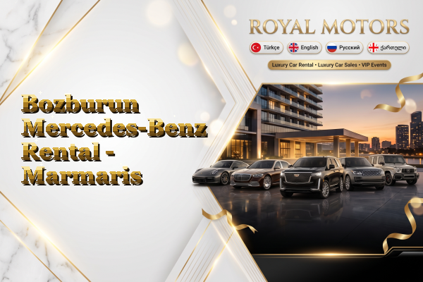 Bozburun Mercedes-Benz Rental - Marmaris