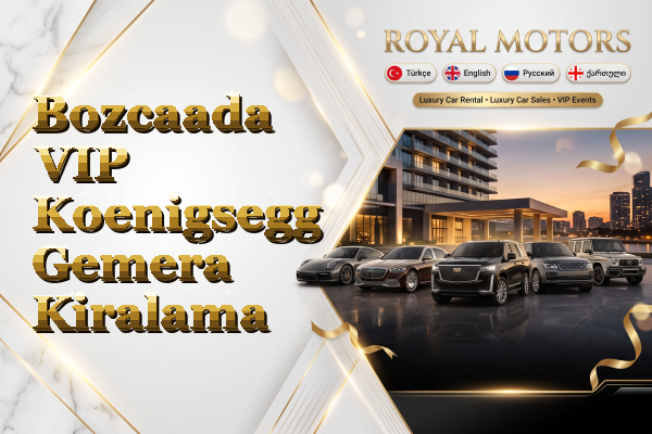 Bozcaada VIP Koenigsegg Gemera Kiralama