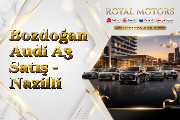 Bozdoğan Audi A3 Satış - Nazilli