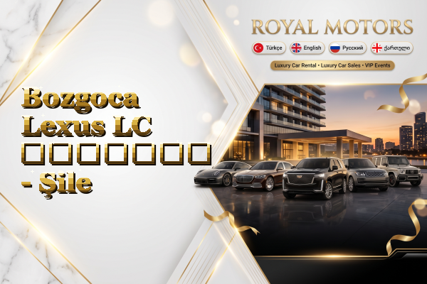 Bozgoca Lexus LC გაყიდვა - Şile