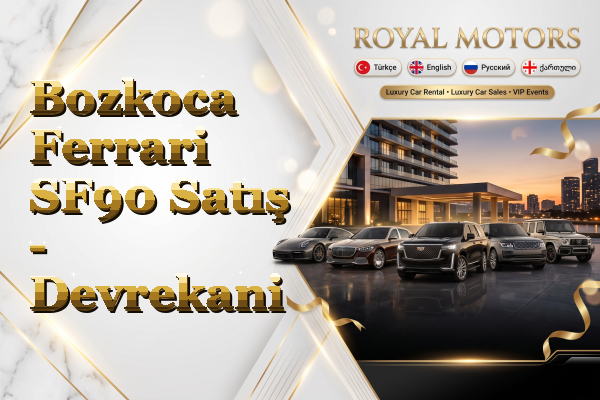 Bozkoca Ferrari SF90 Satış - Devrekani