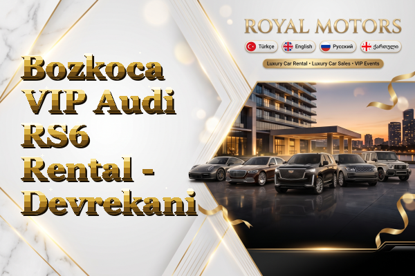 Bozkoca VIP Audi RS6 Rental - Devrekani