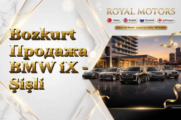 Bozkurt Продажа BMW iX - Şişli