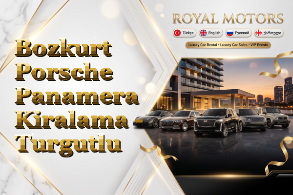 Bozkurt Porsche Panamera Kiralama - Turgutlu