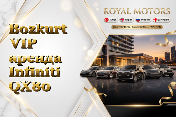 Bozkurt VIP аренда Infiniti QX80