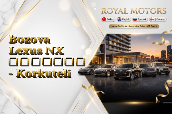 Bozova Lexus NX გაყიდვა - Korkuteli