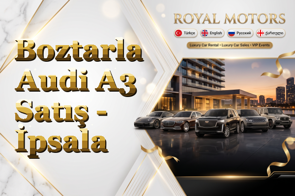 Boztarla Audi A3 Satış - İpsala