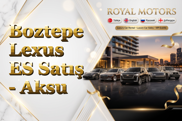 Boztepe Lexus ES Satış - Aksu