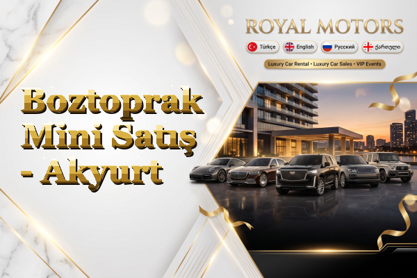 Boztoprak Mini Satış - Akyurt