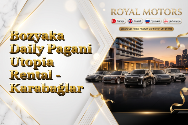 Bozyaka Daily Pagani Utopia Rental - Karabağlar
