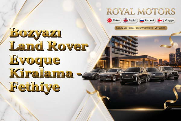 Bozyazı Land Rover Evoque Kiralama - Fethiye