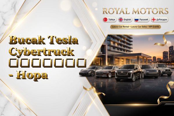 Bucak Tesla Cybertruck გაყიდვა - Hopa