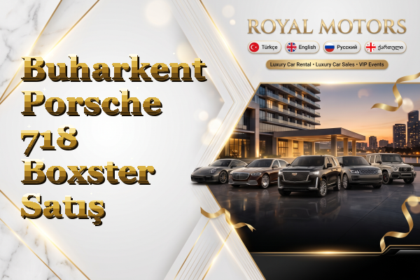 Buharkent Porsche 718 Boxster Satış