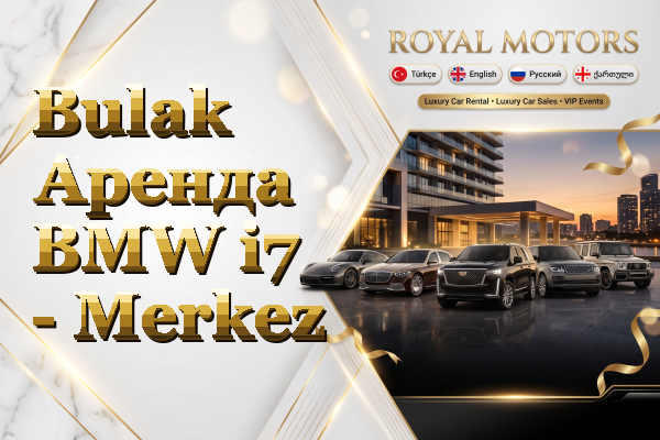 Bulak Аренда BMW i7 - Merkez