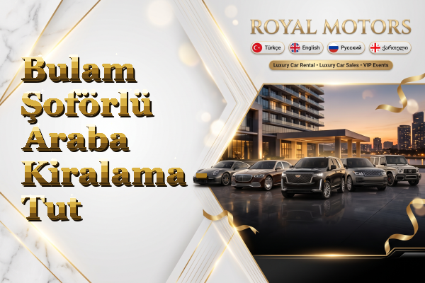 Bulam Şoförlü Araba Kiralama - Tut