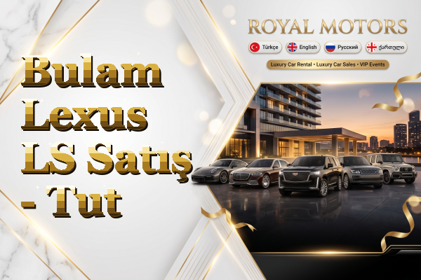 Bulam Lexus LS Satış - Tut