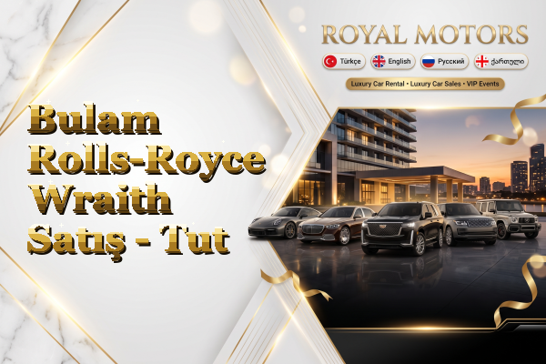 Bulam Rolls-Royce Wraith Satış - Tut