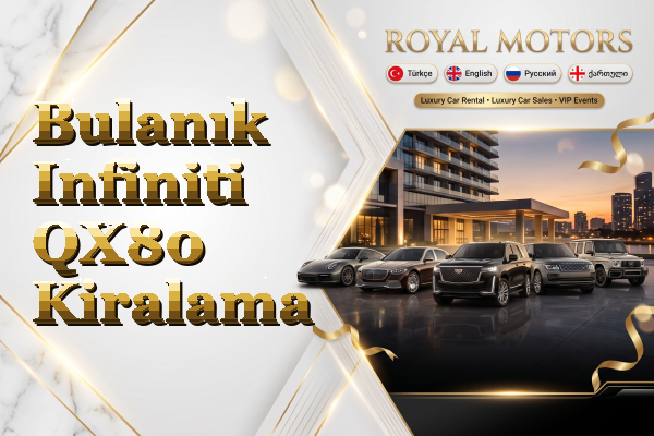 Bulanık Infiniti QX80 Kiralama