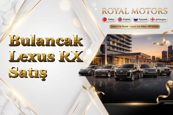 Bulancak Lexus RX Satış