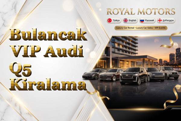 Bulancak VIP Audi Q5 Kiralama