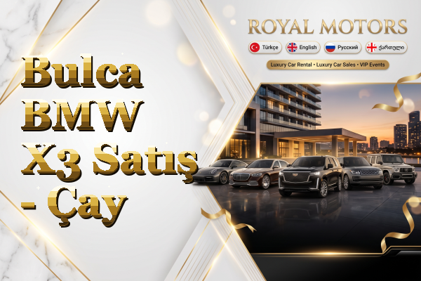 Bulca BMW X3 Satış - Çay