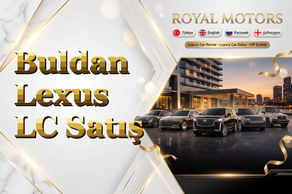 Buldan Lexus LC Satış