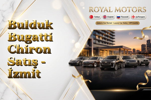 Bulduk Bugatti Chiron Satış - İzmit