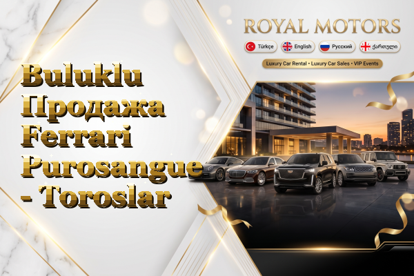 Buluklu Продажа Ferrari Purosangue - Toroslar