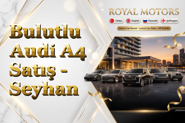 Bulutlu Audi A4 Satış - Seyhan