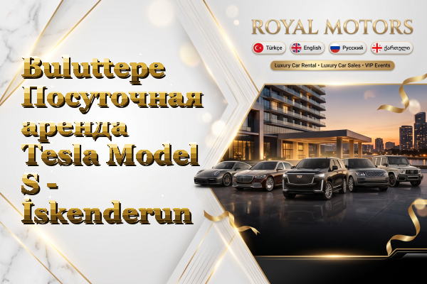 Buluttepe Посуточная аренда Tesla Model S - İskenderun