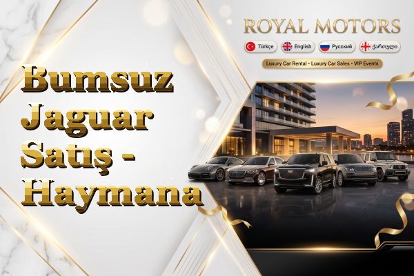 Bumsuz Jaguar Satış - Haymana