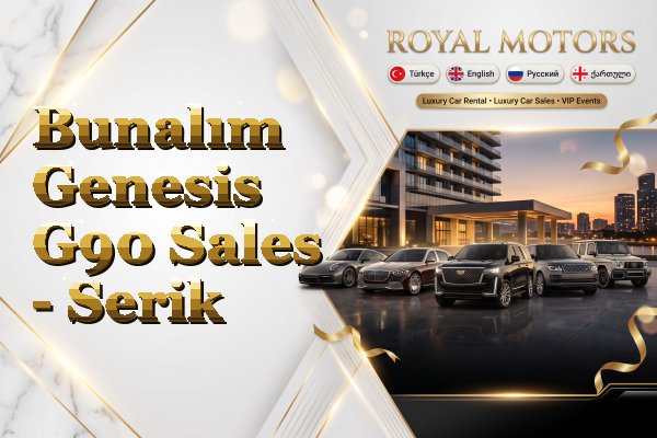 Bunalım Genesis G90 Sales - Serik