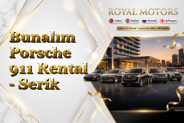 Bunalım Porsche 911 Rental - Serik