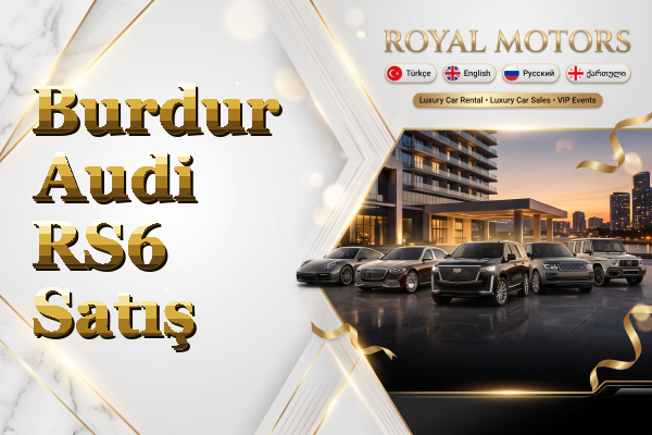 Burdur Audi RS6 Satış