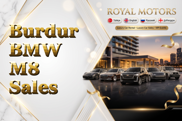 Burdur BMW M8 Sales