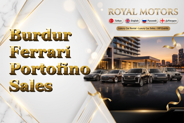 Burdur Ferrari Portofino Sales