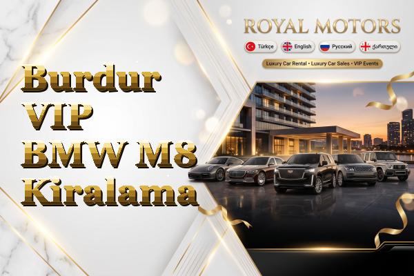 Burdur VIP BMW M8 Kiralama
