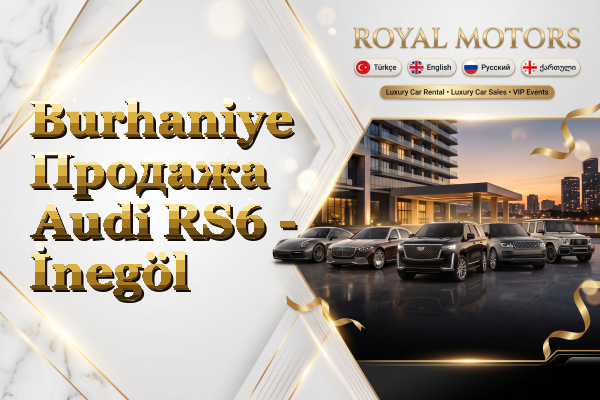 Burhaniye Продажа Audi RS6 - İnegöl