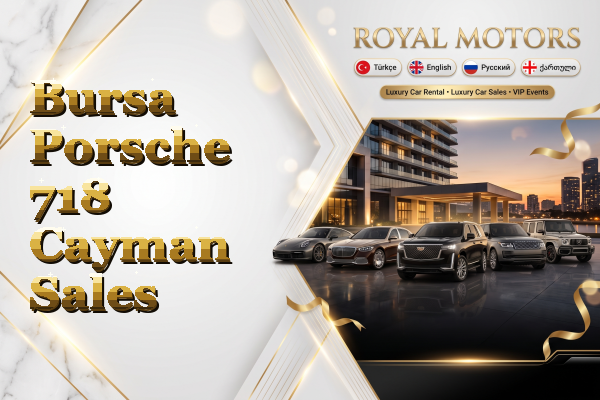 Bursa Porsche 718 Cayman Sales