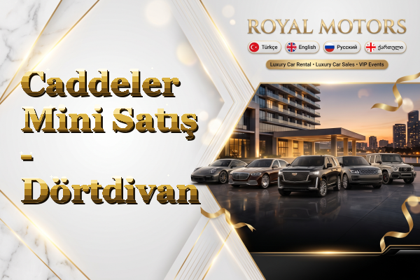Caddeler Mini Satış - Dörtdivan