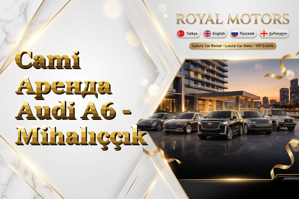 Cami Аренда Audi A6 - Mihalıççık
